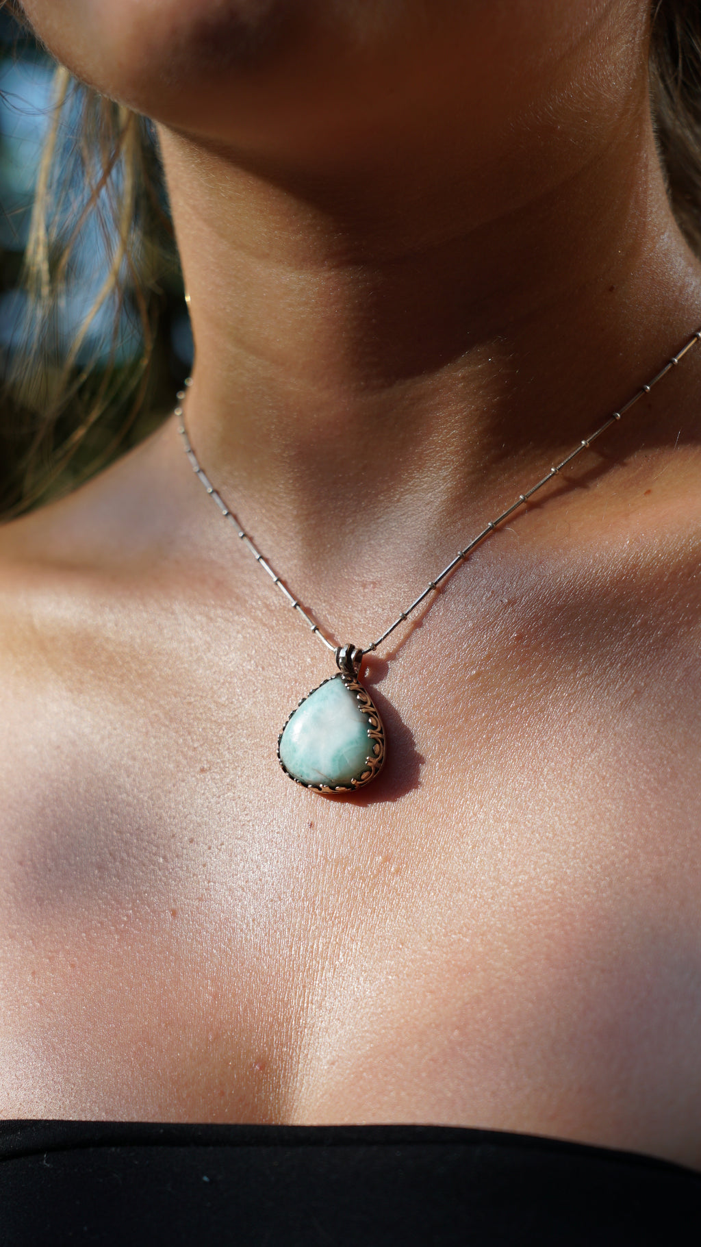 Larimar Pendent