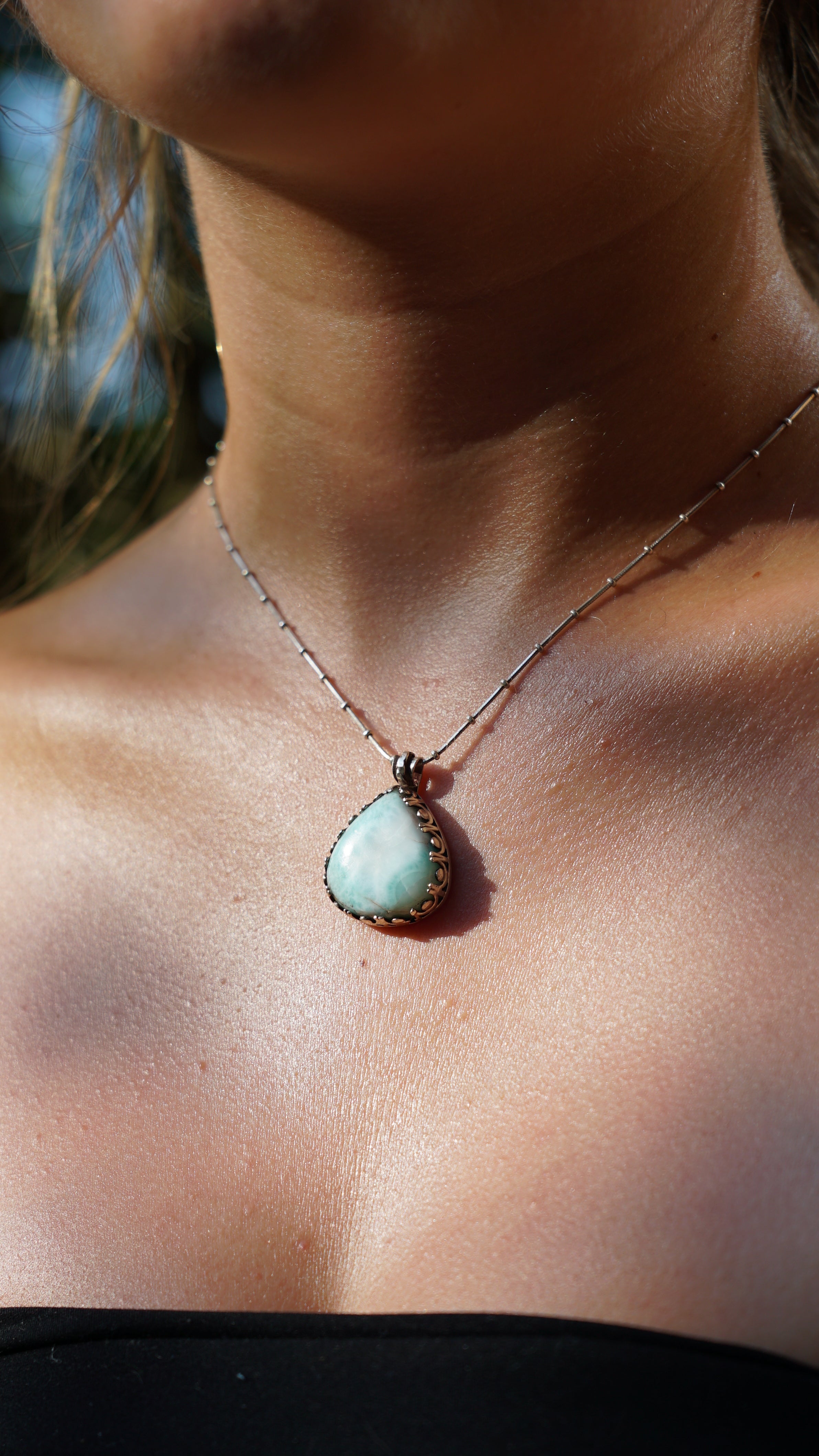 Larimar Pendent