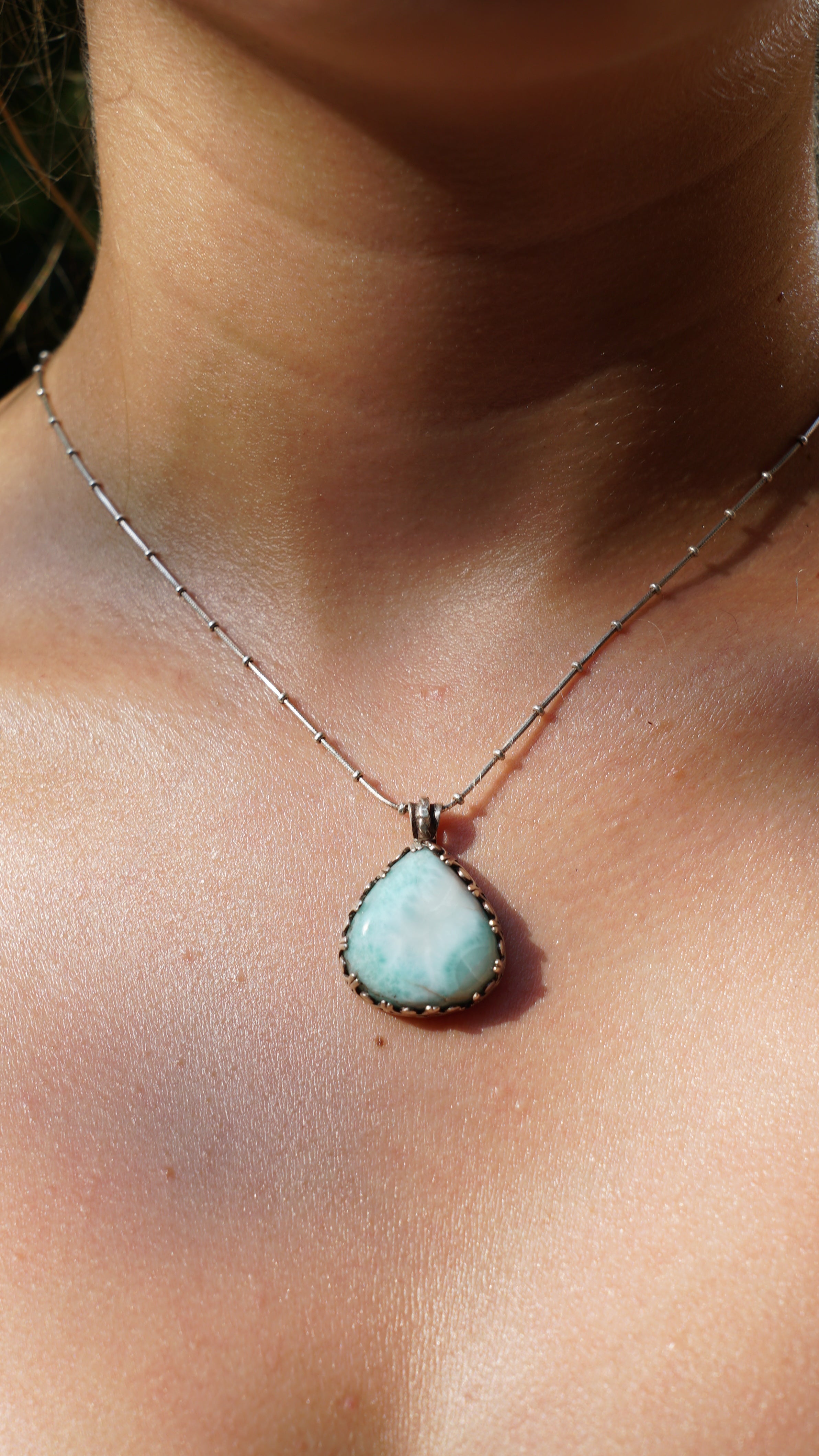 Larimar Pendent