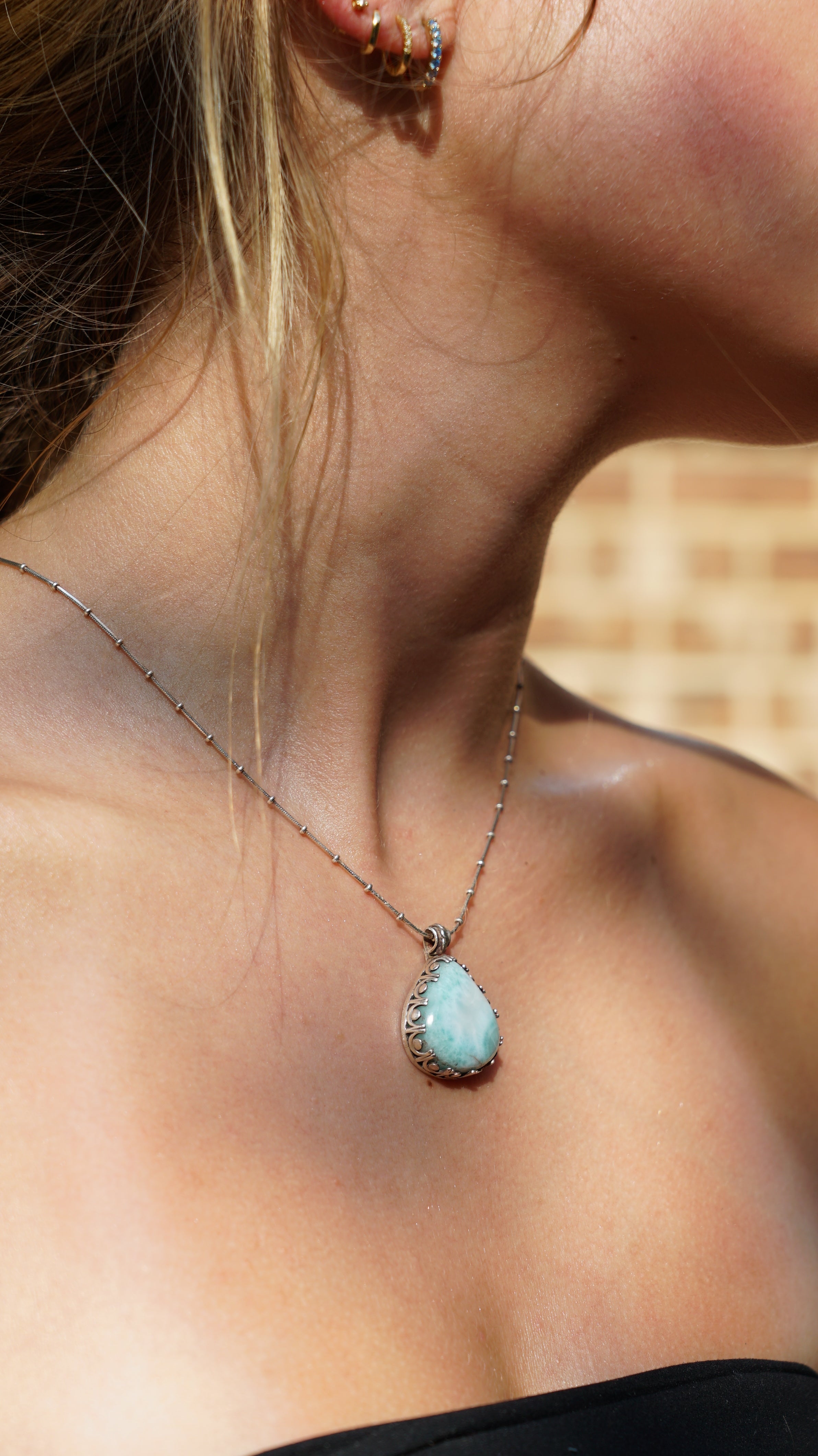 Larimar Pendent
