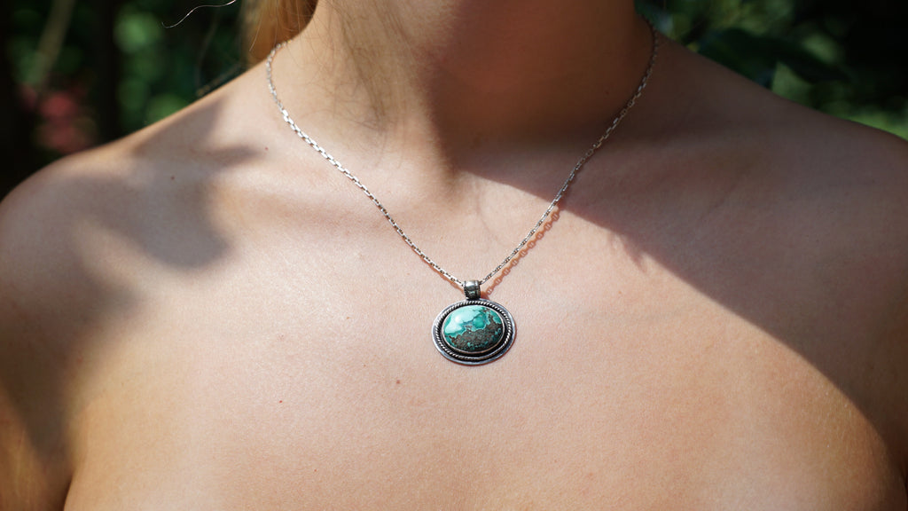 turquoise pendant