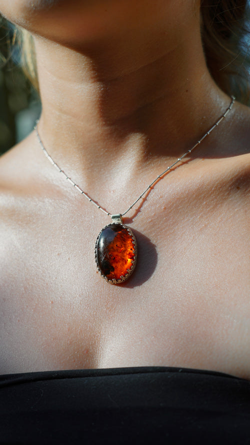 Amber Pendent