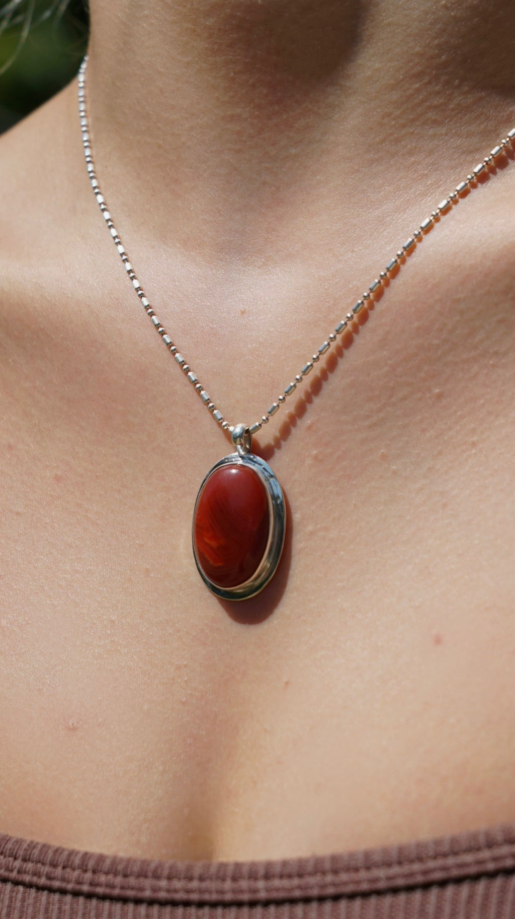 Burning ember Pendent