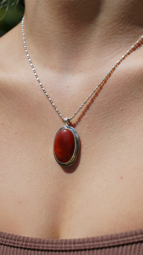 Burning ember Pendent