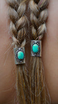 turquoise hair cuff