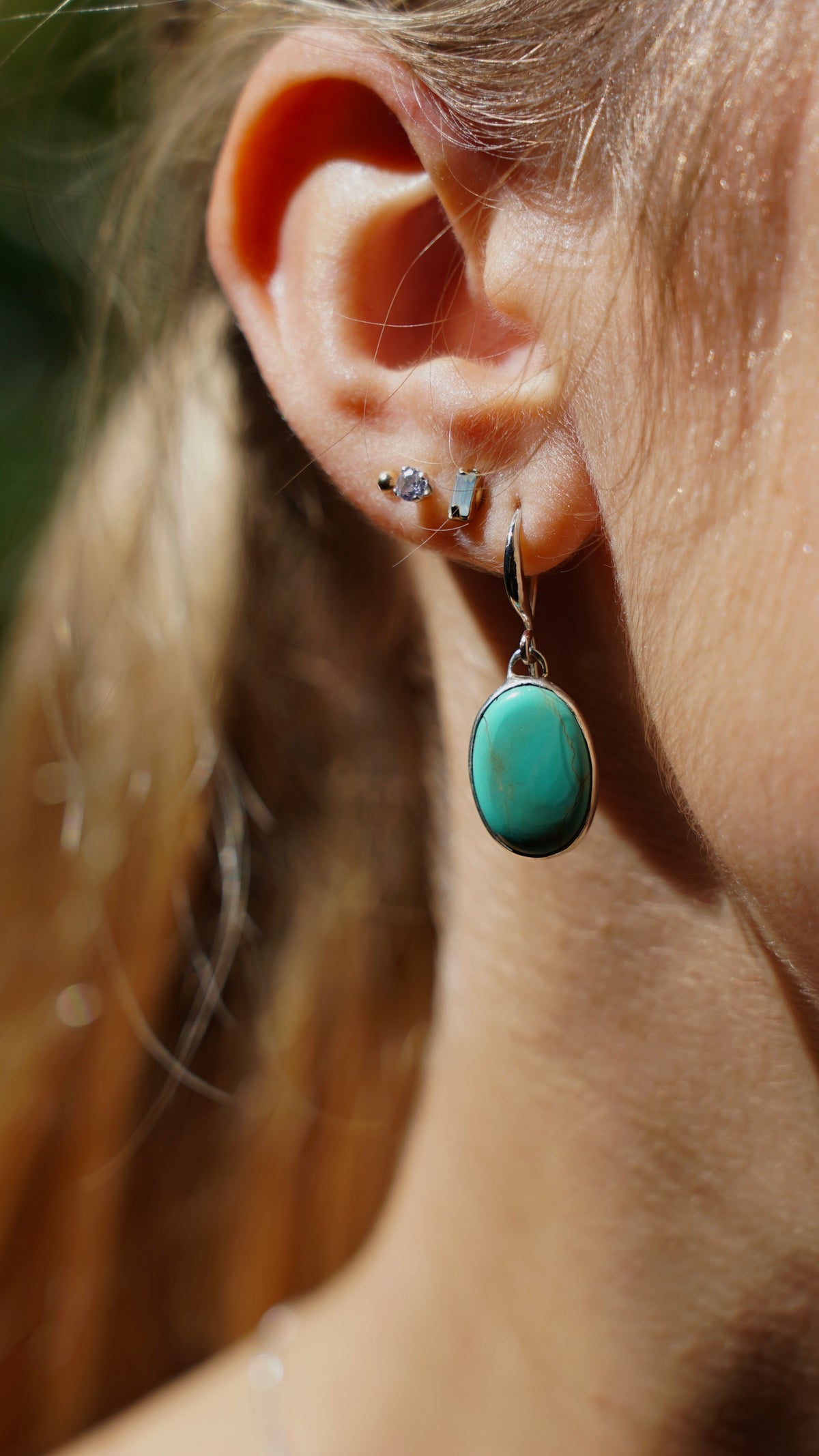 turquoise earrings