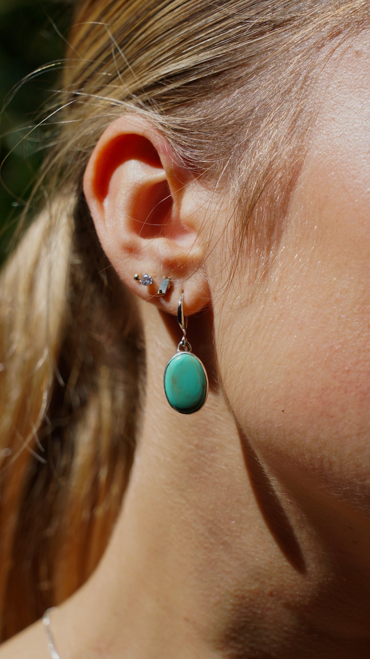 turquoise earrings