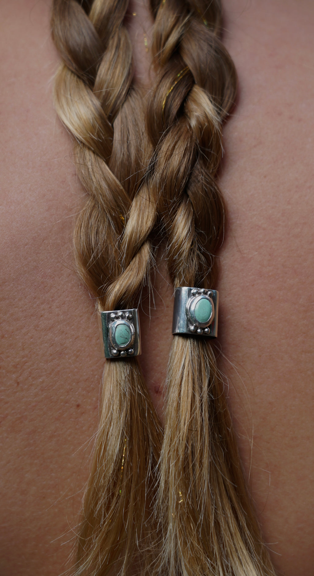 Turquoise Hair cuff
