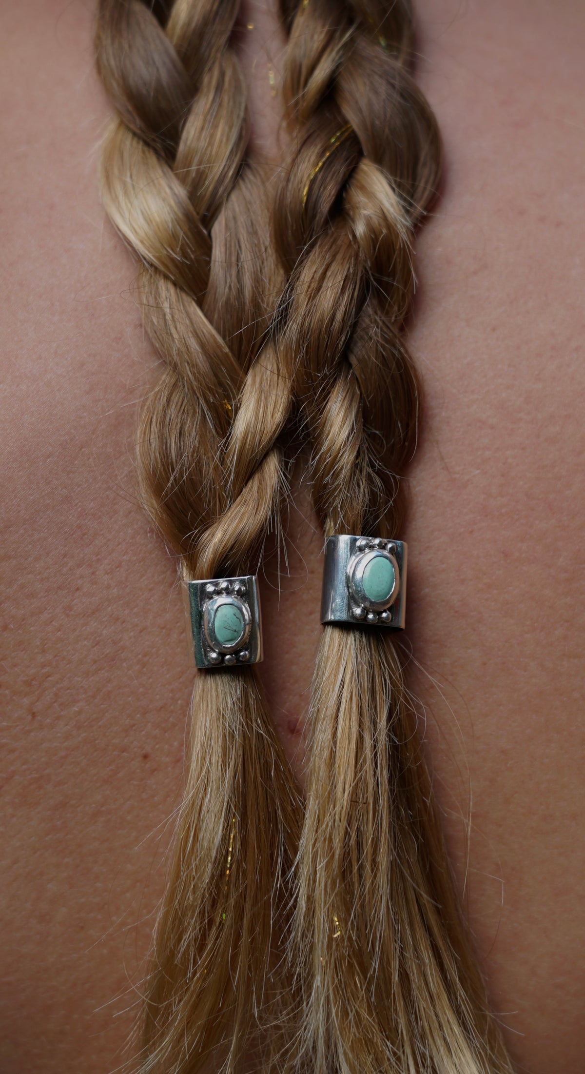 Turquoise Hair cuff