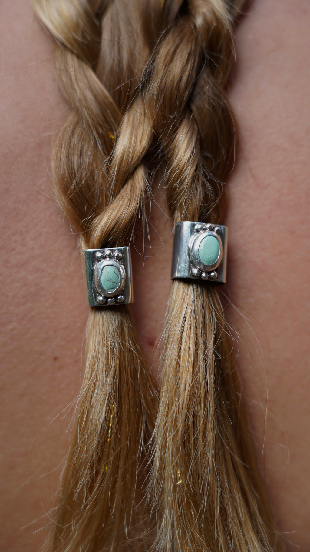 Turquoise Hair cuff