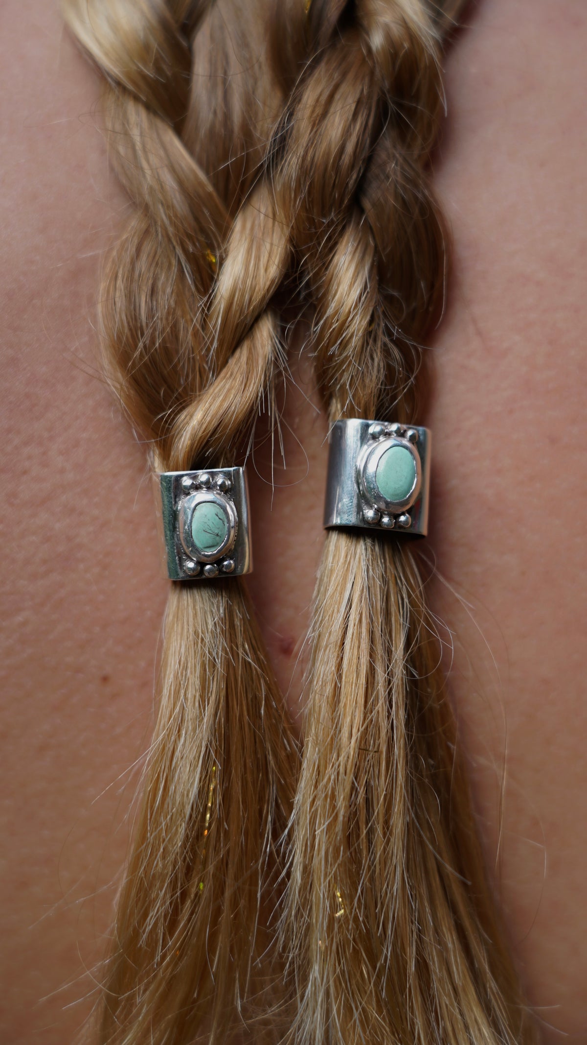 Turquoise Hair cuff
