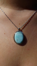 Larimar pendent