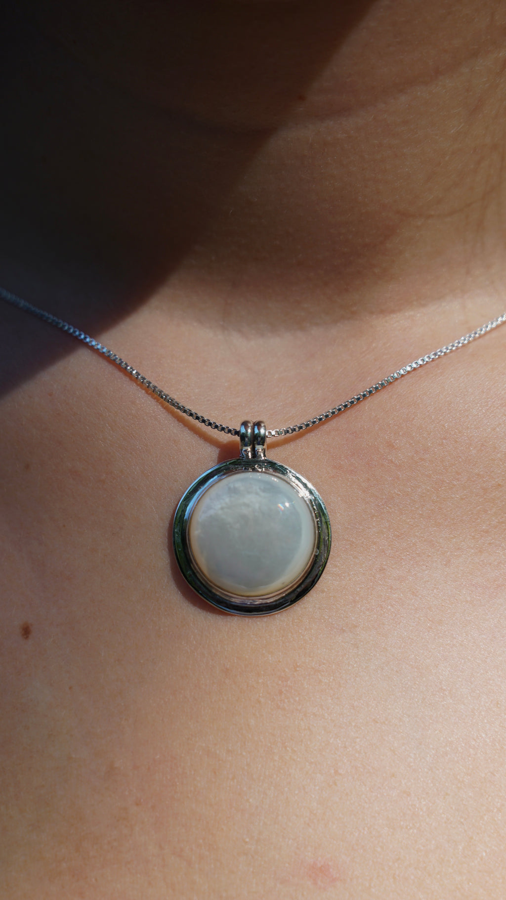 full moon pendant